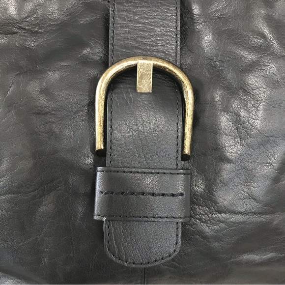 Nino Bossi Handbags Black Trisha Leather Hobo - Picture 3 of 7